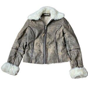 Vintage Express Leather Flight Jacket